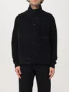 Dolce & Gabbana Logo Patch Corduroy Jacket In Blue