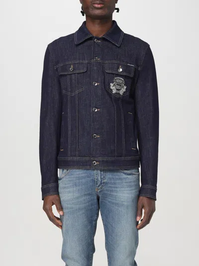 DOLCE & GABBANA JACKET DOLCE & GABBANA MEN COLOR BLUE,G48151009