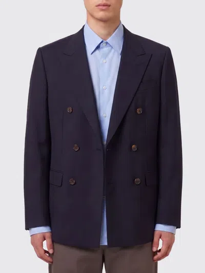 Dolce & Gabbana Jacket  Men Color Blue In Purple