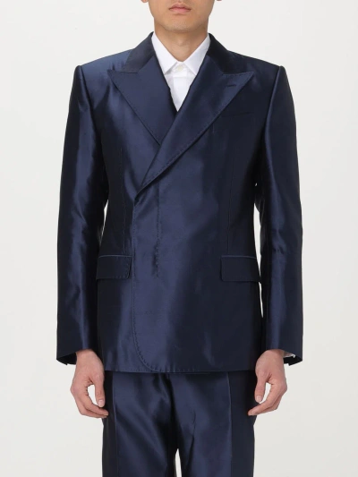 Dolce & Gabbana Jacket  Men Colour Blue