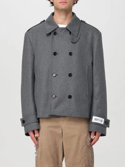 DOLCE & GABBANA COAT DOLCE & GABBANA MEN COLOR GREY,G09306020