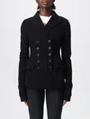 Dolce & Gabbana Tailored Wool Double-breasted Jacket In Black