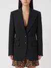 Dolce & Gabbana Turlington Tailored Jacket Single Breasted Lapels In Black
