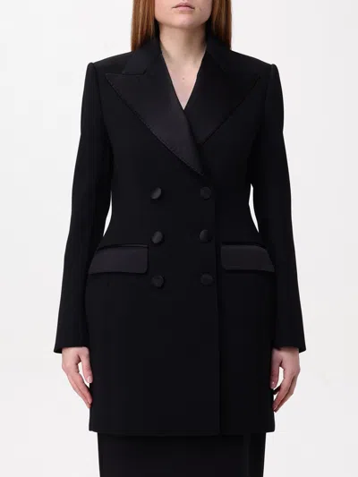 DOLCE & GABBANA BLAZER DOLCE & GABBANA WOMAN COLOR BLACK,G21469002