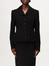 Dolce & Gabbana Black Padded Jacket In Schwarz