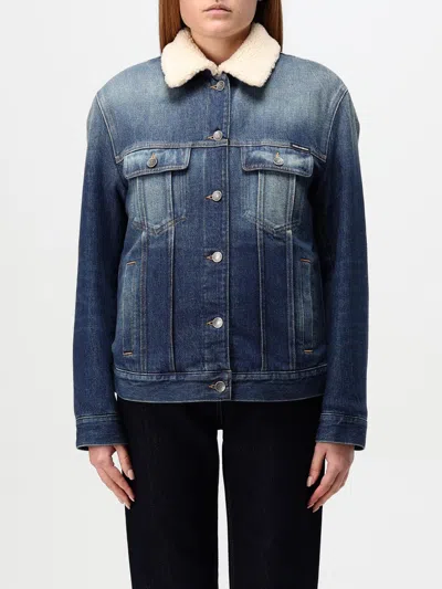 DOLCE & GABBANA JACKET DOLCE & GABBANA WOMAN COLOR DENIM,G19987028