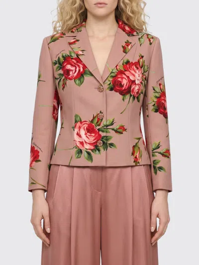 Dolce & Gabbana Jacket  Woman Color Pink In Multi