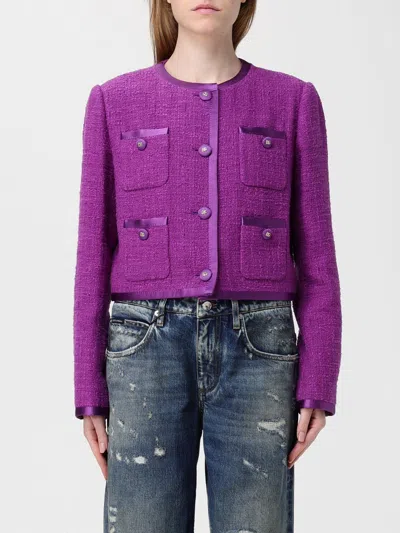 DOLCE & GABBANA JACKET DOLCE & GABBANA WOMAN COLOR VIOLET,H22294019