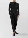 Dolce & Gabbana Men's Doublebreasted Jacket In Black