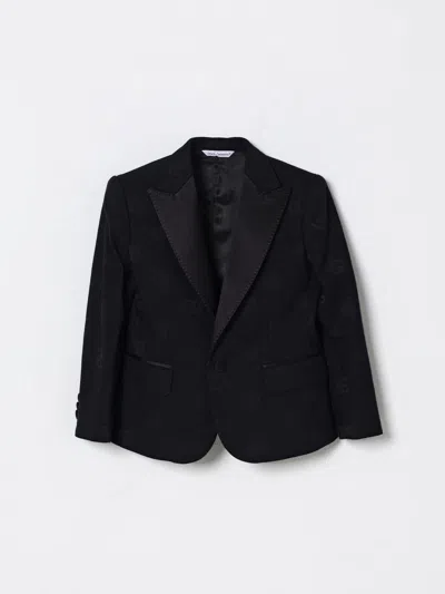 Dolce & Gabbana Kids' Jacke  Kinder Farbe Schwarz In Black