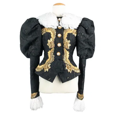 Pre-owned Dolce & Gabbana Jacket 'neo-renaissance' Alta Moda 2019 In Black