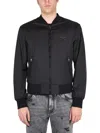 Dolce & Gabbana Jacket With Logo Plaque In Black
