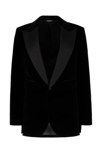 Dolce & Gabbana Jackets & Vests In Black