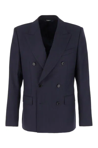 Dolce & Gabbana Jackets & Vests In Blue