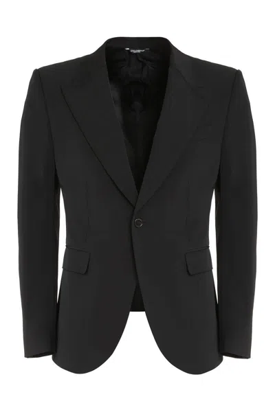 Dolce & Gabbana Jackets And Waistcoats In Black