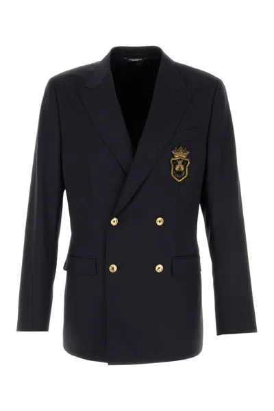 Dolce & Gabbana Jacket In Bluscuro