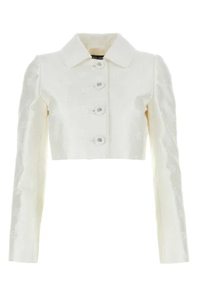 Dolce & Gabbana Jackets And Waistcoats In White