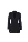 Dolce & Gabbana Double-breasted Blazer Peak Lapels In Black