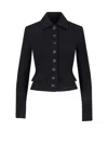 Dolce & Gabbana Virgin Wool Jacket In Black