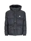 Dolce & Gabbana Giubbotto Imbottito Con Cappuccio In Black