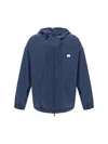 Dolce & Gabbana Windproof Jacket In Blu
