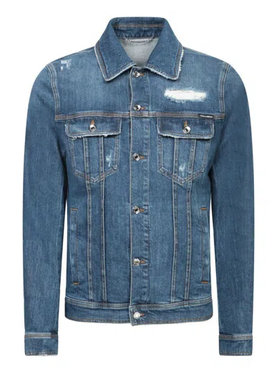 Dolce & Gabbana Jackets In Blue