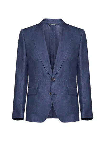 Dolce & Gabbana Jackets In Blue