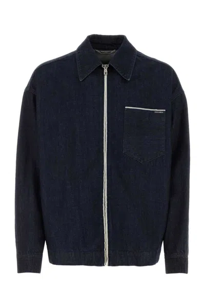 Dolce & Gabbana Jackets In Blue