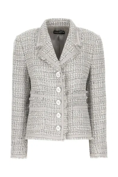 Dolce & Gabbana Jackets In Gray