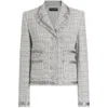 Dolce & Gabbana Lapel Long-sleeved Suit Jacket In Grey