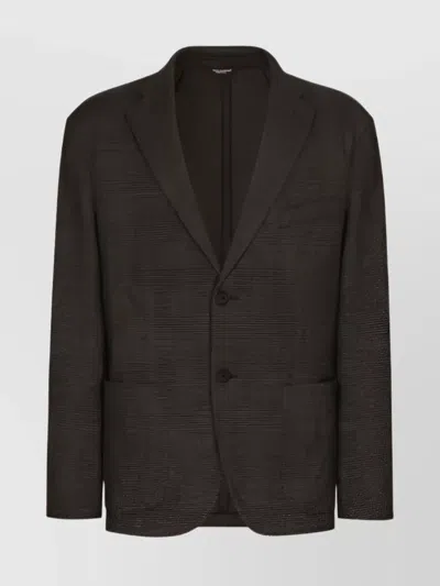 Dolce & Gabbana Jackets With Back Vent And Front Pockets