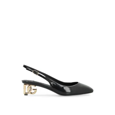 DOLCE & GABBANA DOLCE & GABBANA JACKIE SLINGBACK PUMPS