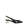 Dolce & Gabbana Jackie Slingback Pumps In Black