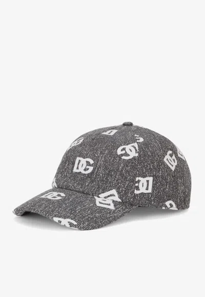 Dolce & Gabbana Logo-print Baseball Cap In Multicolor