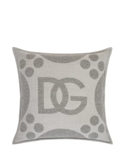 DOLCE & GABBANA JACQUARD CUSHION