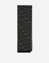Dolce & Gabbana Jacquard Knit Scarf In Multicolor