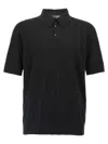 DOLCE & GABBANA JACQUARD LOGO SHIRT POLO