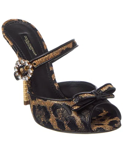 Dolce & Gabbana Jacquard Mule