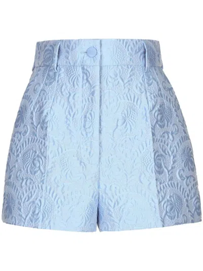 DOLCE & GABBANA JACQUARD TAILORED SHORTS