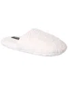 Dolce & Gabbana Dolce&gabbana Dg Logo Jacquard Cotton Terry Cloth Scuff Slipper In White