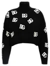 Dolce & Gabbana Intarsia-knit Logo Virgin Wool Jumper