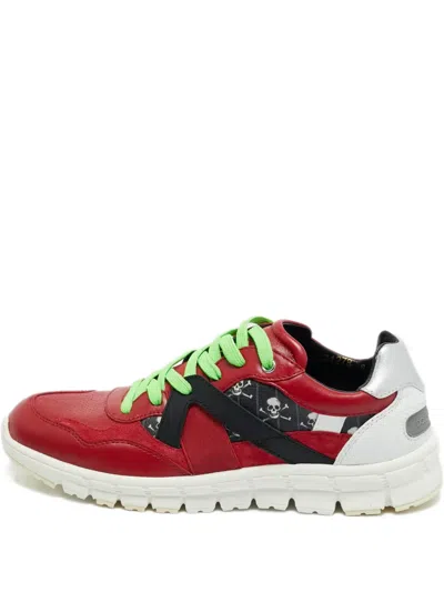 Pre-owned Dolce & Gabbana Jamaica Sneakers In Red