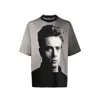 Dolce & Gabbana James Dean Print T-shirt In Gray