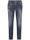 Dolce & Gabbana Distressed-effect Skinny Jeans