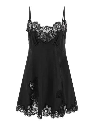 DOLCE & GABBANA JEANS ACAMPANADOS - NEGRO