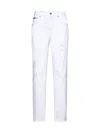 Dolce & Gabbana Jeans In Bianco Otticco