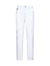 Dolce & Gabbana Jeans In Bianco Otticco