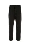 Dolce & Gabbana Cotton Trousers With Belt Loops And Pockets In Black