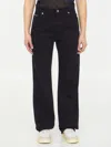 Dolce & Gabbana Flared Jeans With Ripped Details In Black