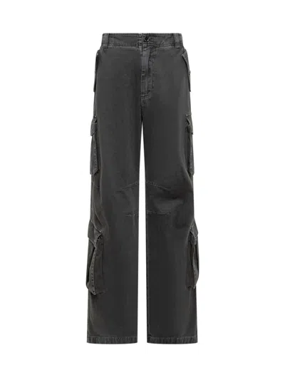 Dolce & Gabbana Pants With Logo In Black
